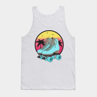 Retro roller skates Tank Top